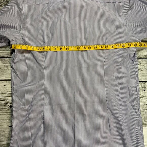 Eton Contemporary Striped Dress Shirt - Picture 9 of 11